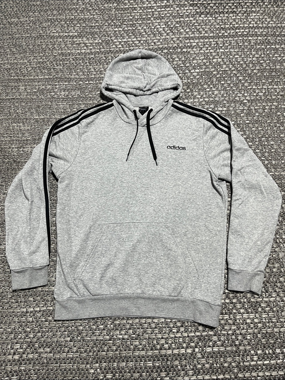 Adidas | Men’s Essentials Fleece 3-Stripes Pullover Hoodie